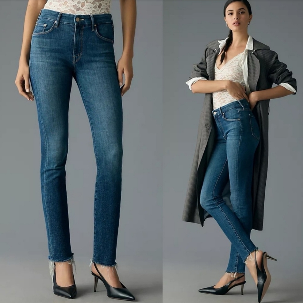 Mother Looker Ankle‎ Fray Jeans Girl Crush